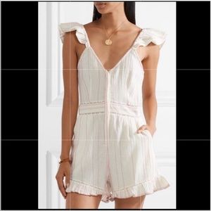 LoveShackFancy Lucy Romper NWT
